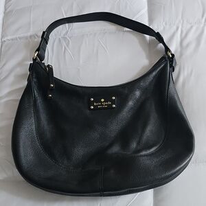Kate Spade Classic Black Hobo Bag